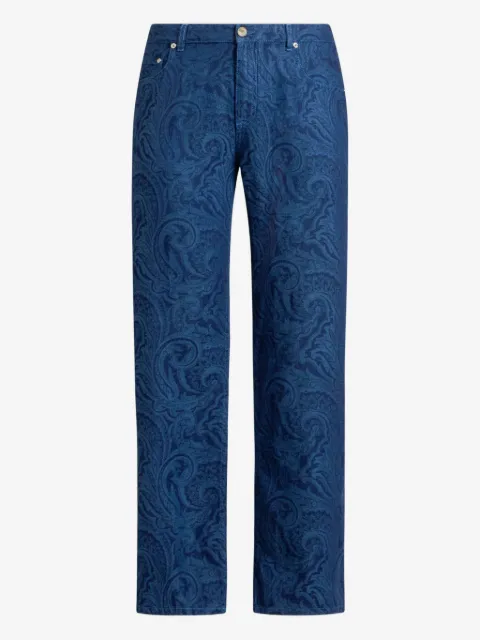 ETRO paisley-print jeans