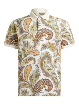 ETRO ロゴ ポロシャツ | ブルー | FARFETCH JP