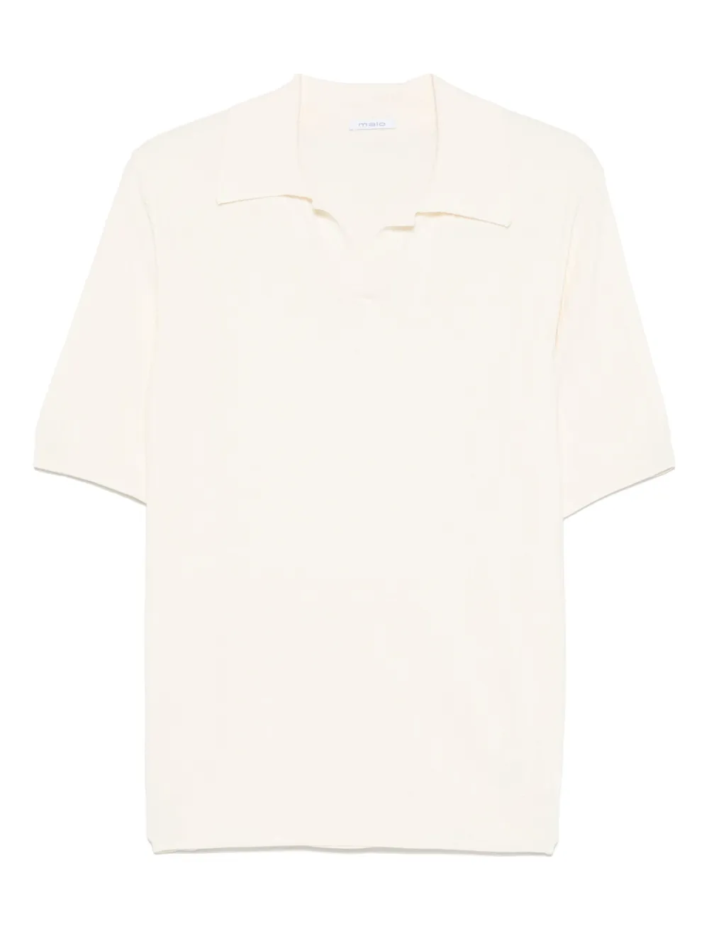 Malo cotton polo shirt | White | Image 1