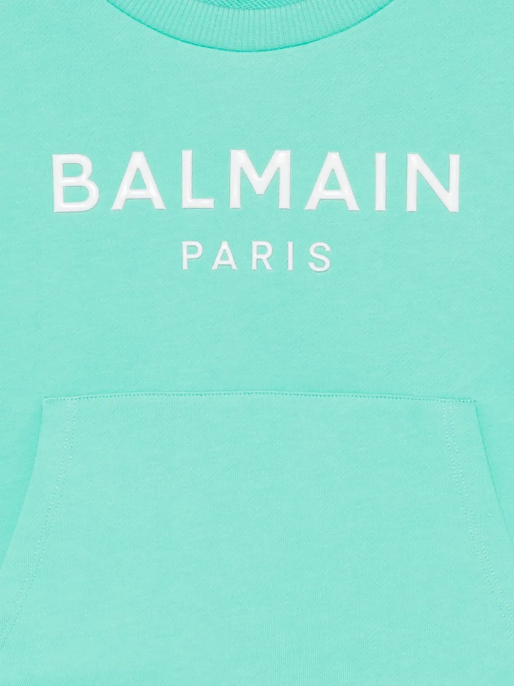 BALMAIN COTTON SWEATSHIRT 