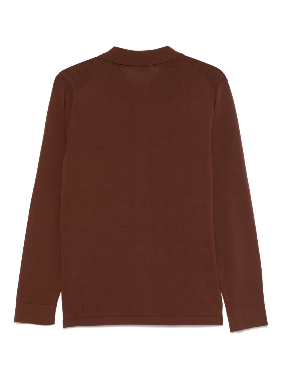 Malo ribbed shirt - Bruin