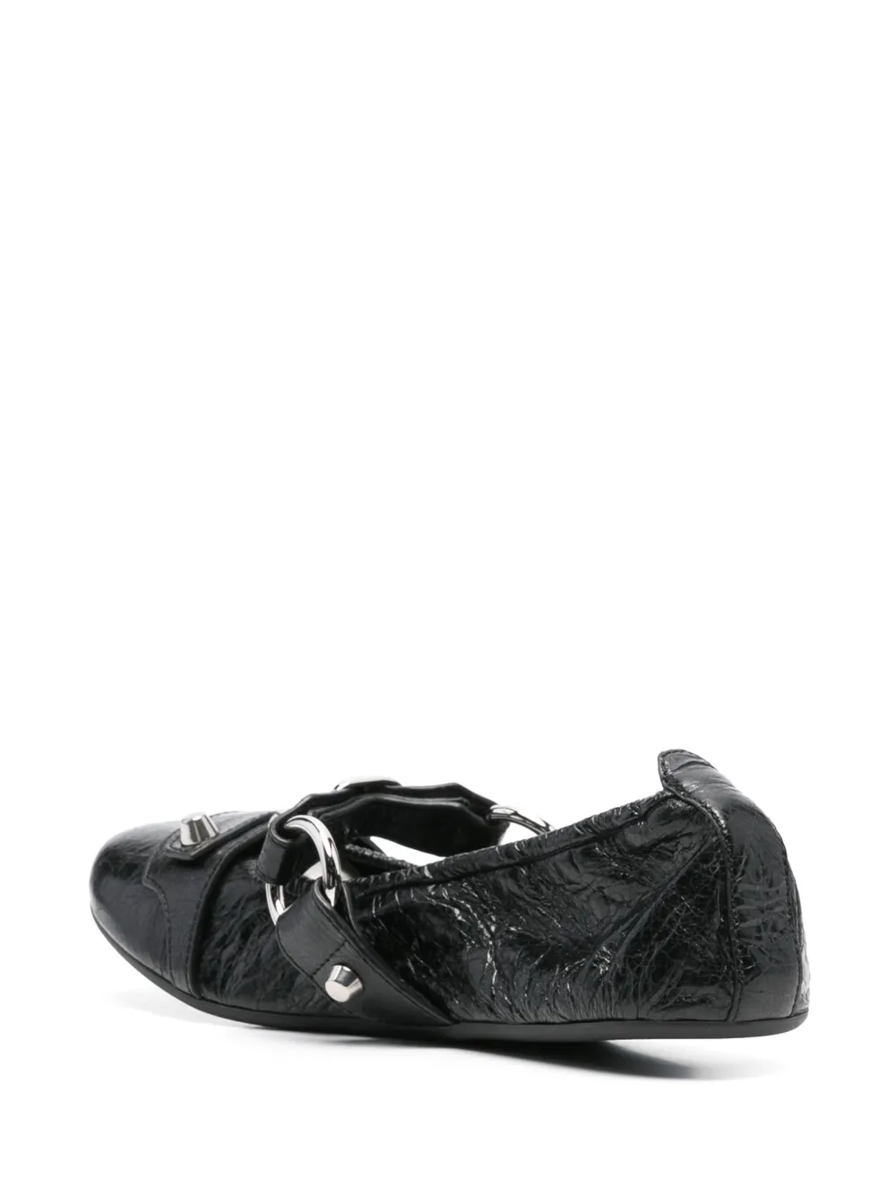 Balenciaga City Ballerina ballet flats Black