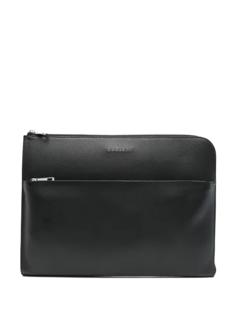 Orciani leather laptop bag 