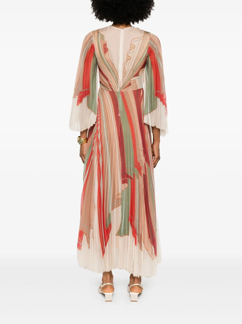 La DoubleJ Angel maxi-jurk Beige