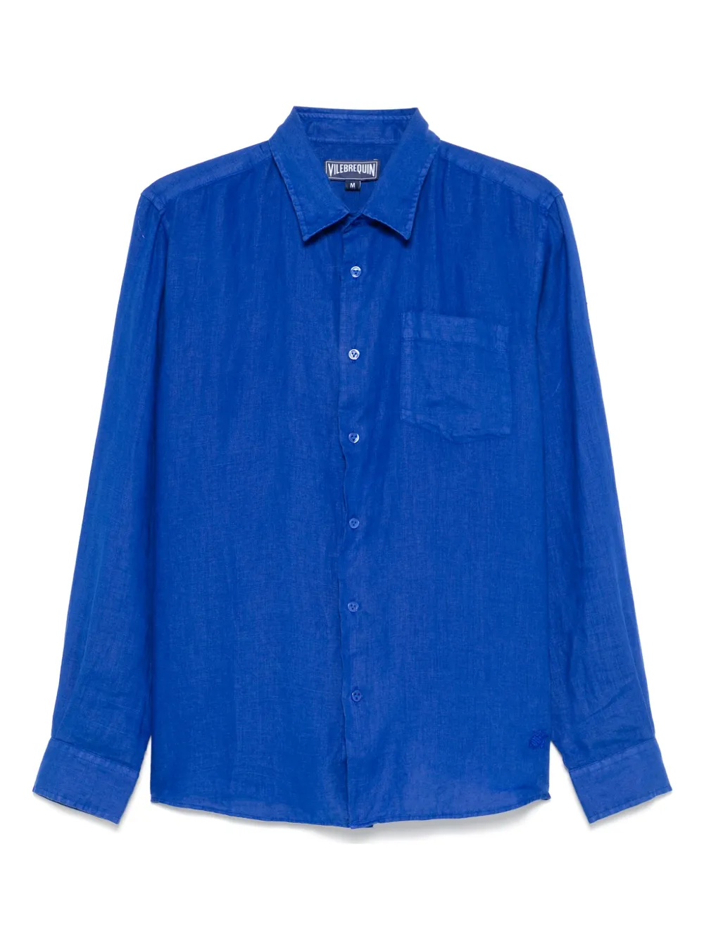 Vilebrequin camisa de lino | azul | Image 1