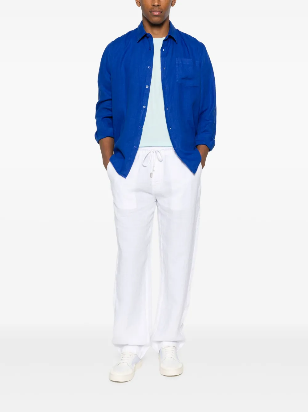 Vilebrequin linen shirt - Blauw