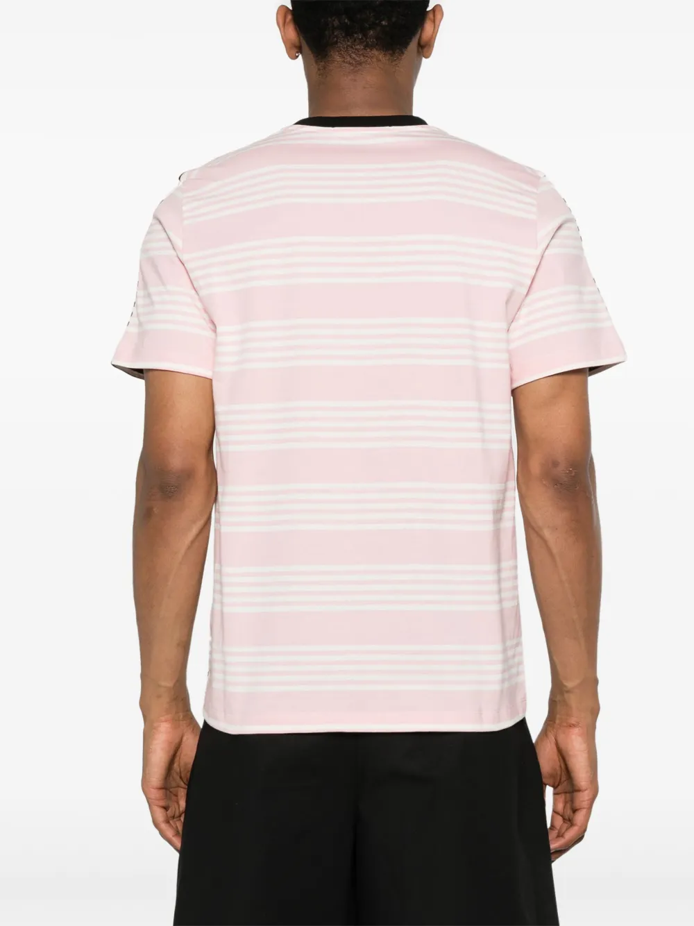 MSGM Gestreept T-shirt Zwart