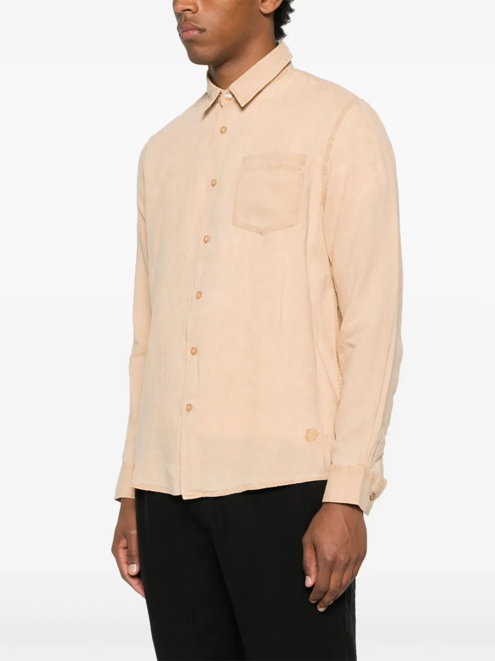 Vilebrequin Linnen overhemd Beige