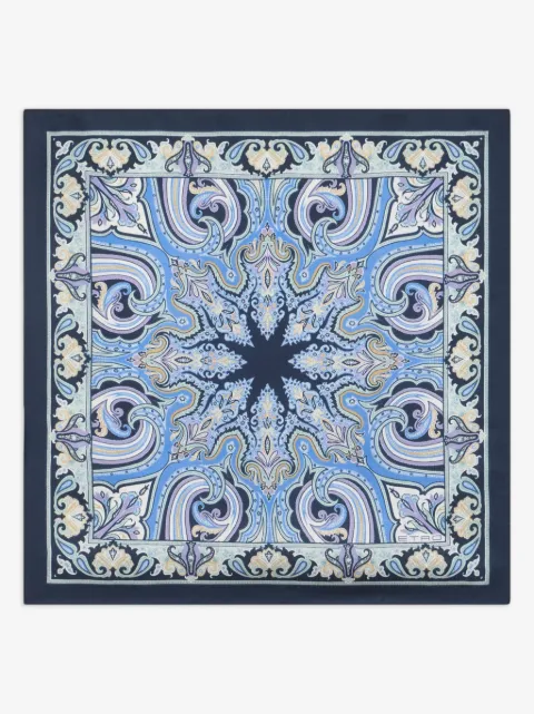 ETRO silk pocket square