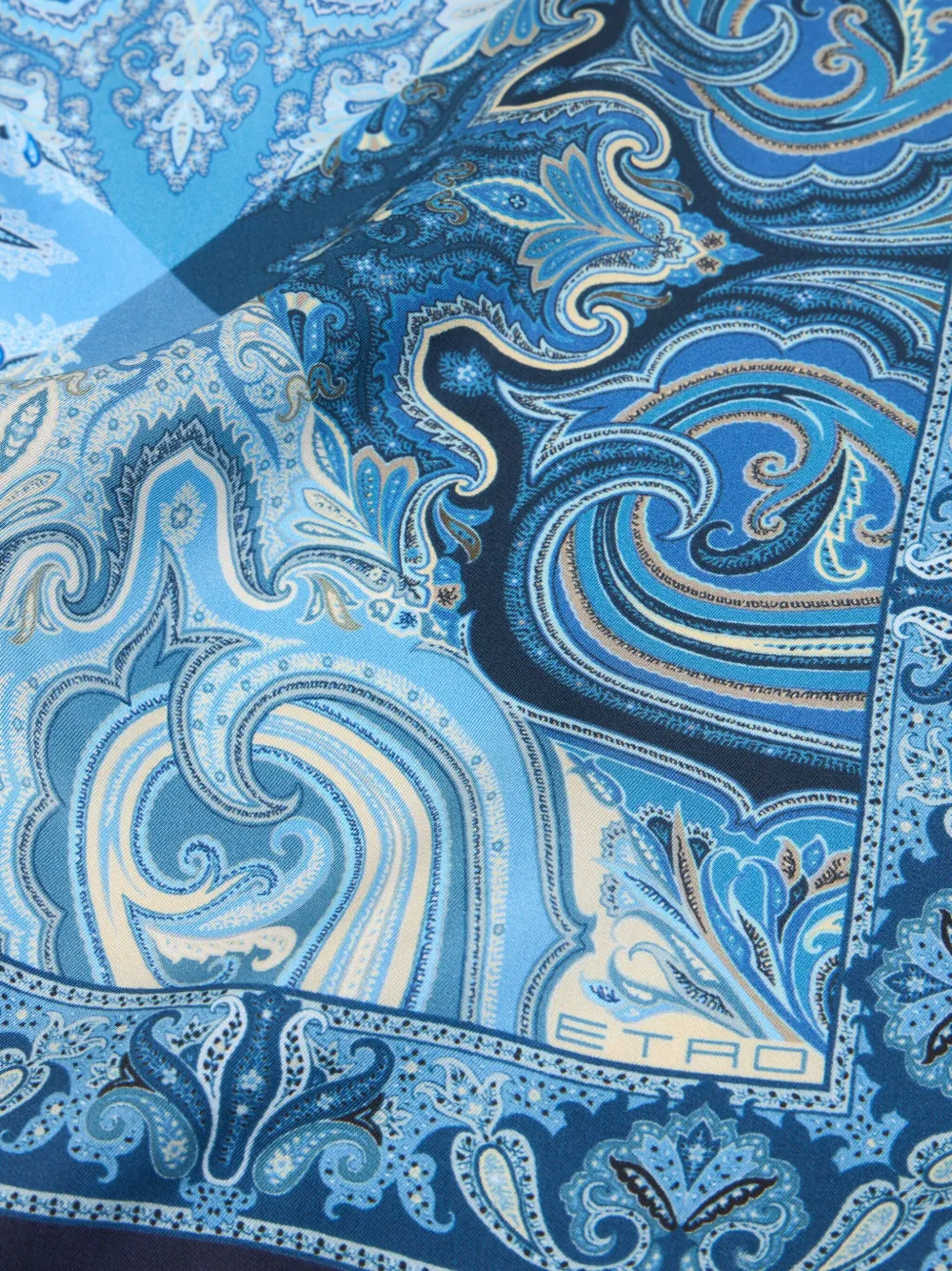 ETRO Pochet met jacquard-patroon Blauw