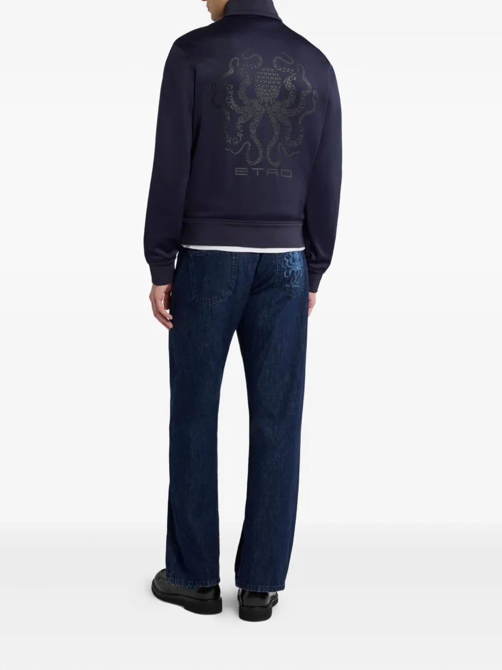 ETRO Sweater met logoprint Blauw