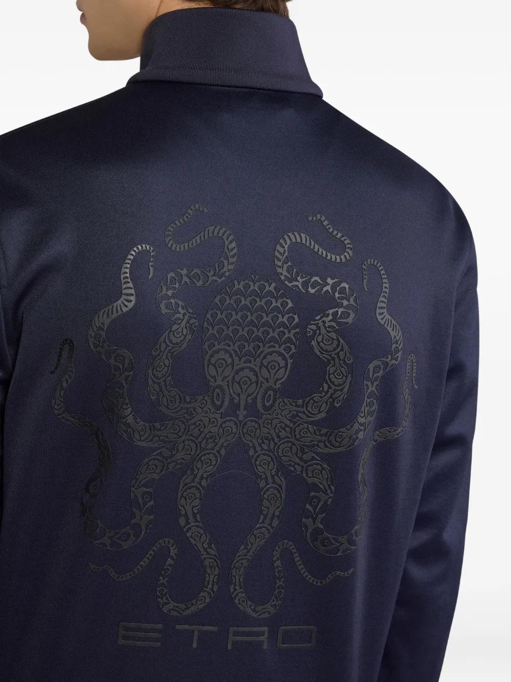 ETRO Sweater met logoprint Blauw