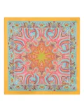 ETRO silk pocket square - Orange