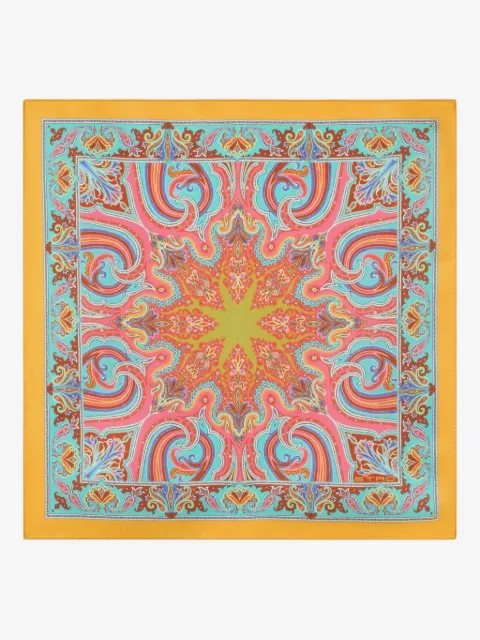 ETRO silk pocket square
