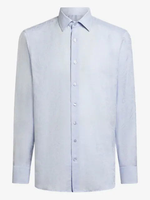 ETRO paisley-jacquard cotton shirt