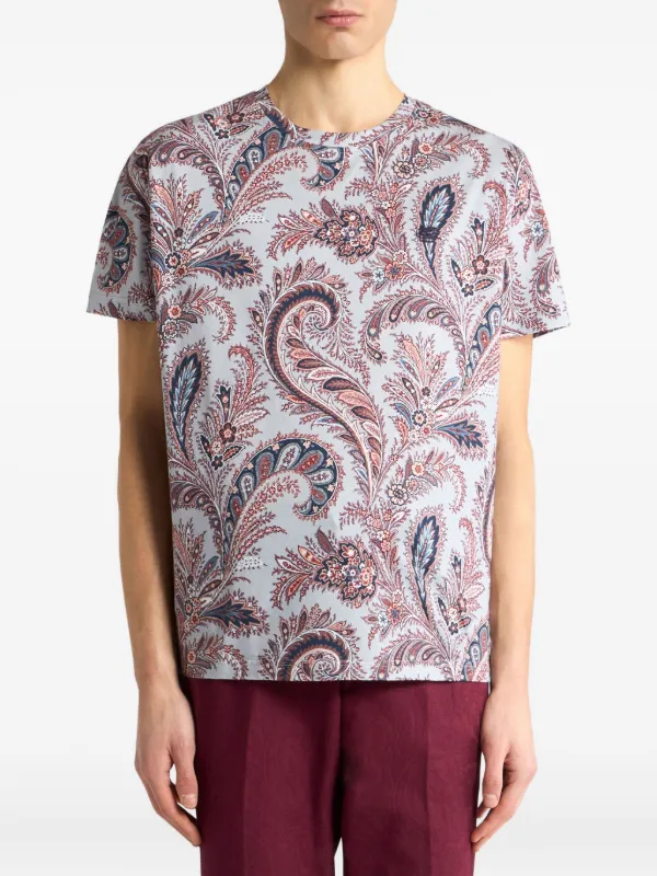 ETRO フローラル Tシャツ | ホワイト | FARFETCH JP