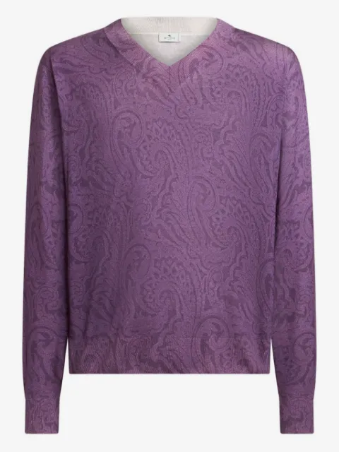 ETRO paisley-print jumper