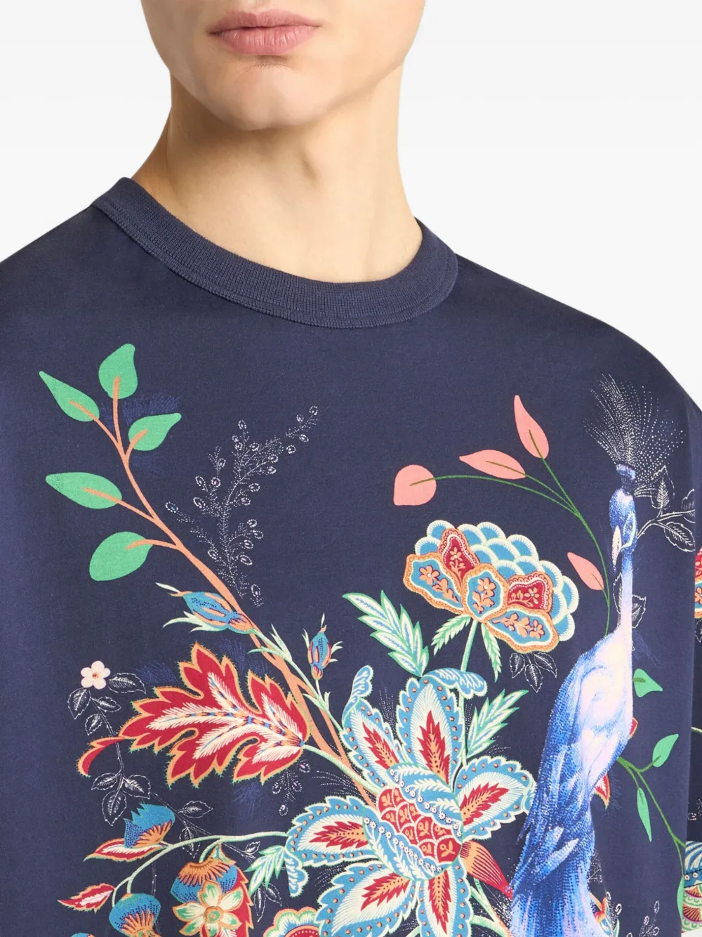 ETRO Katoenen T-shirt Blauw