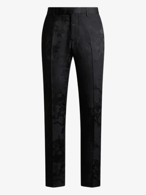 ETRO pantalones con motivo de cachemira en jacquard