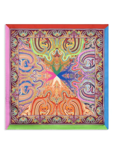 ETRO silk pocket square