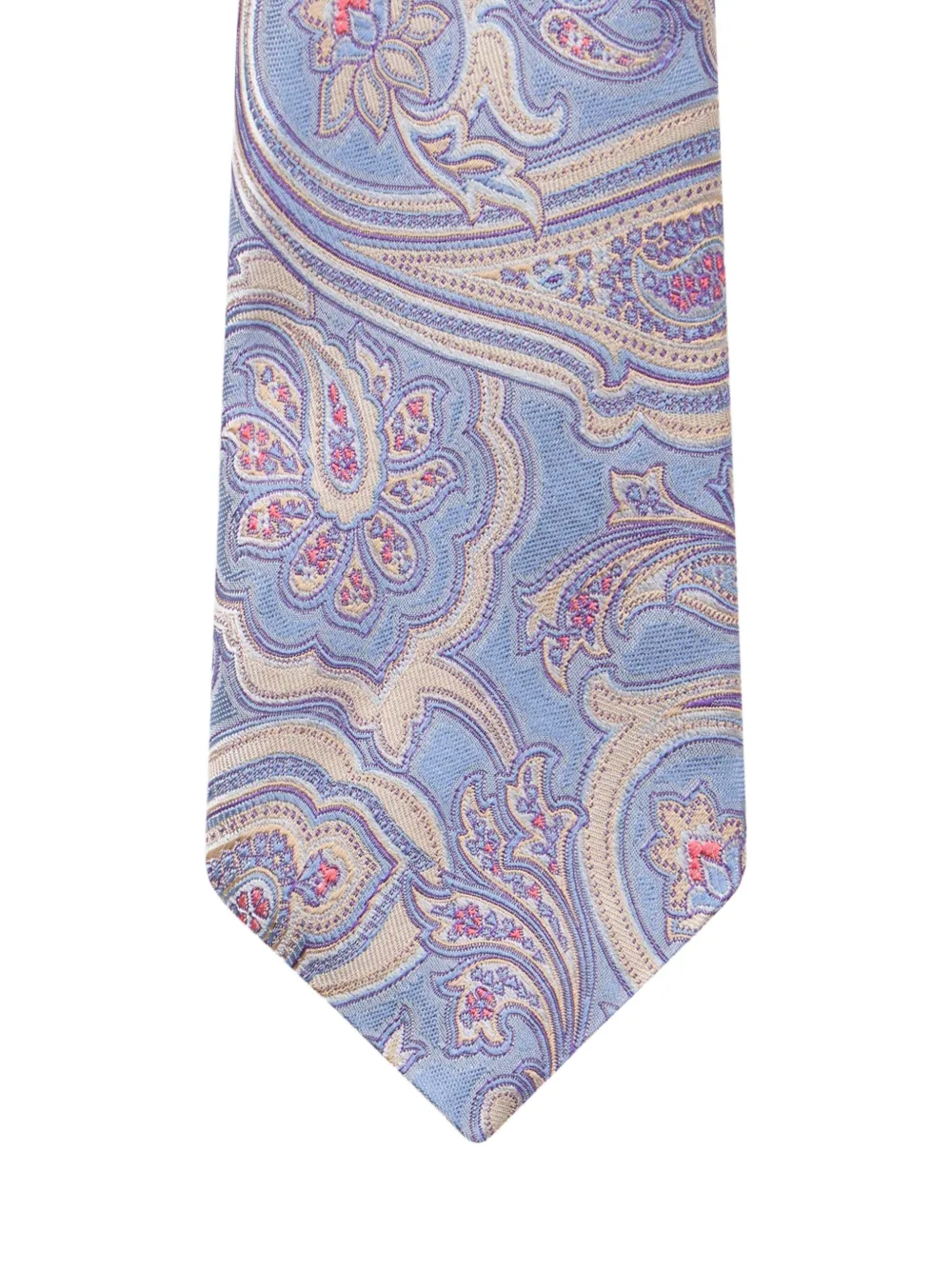 ETRO Stropdas met paisley-jacquard - Blauw