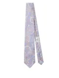 ETRO paisley-jacquard tie - Blue