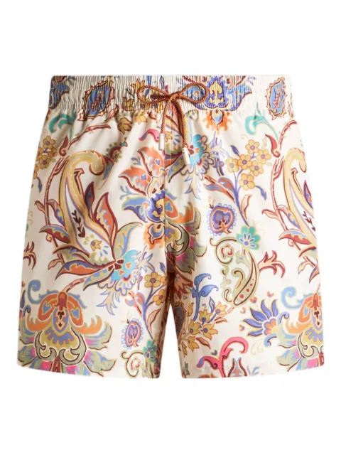 ETRO floral-print swim shorts
