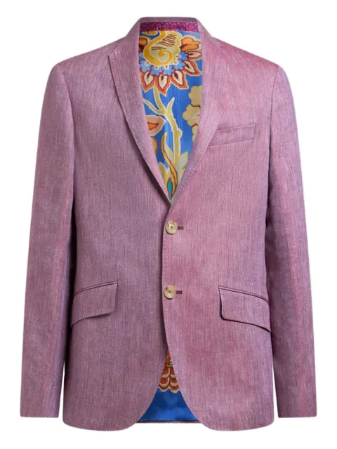 ETRO blazer texturizado