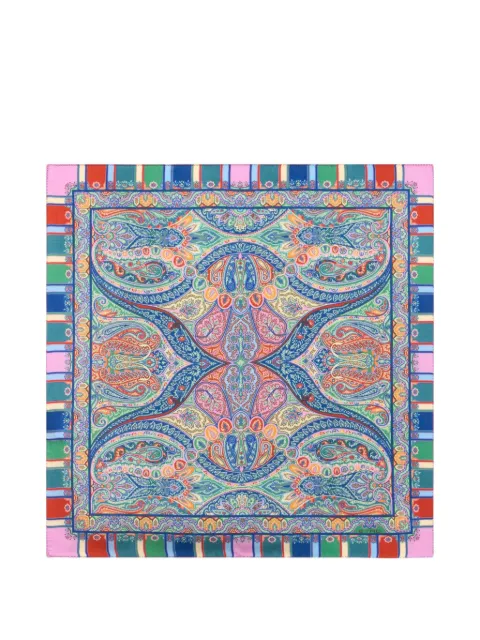 ETRO silk pocket square