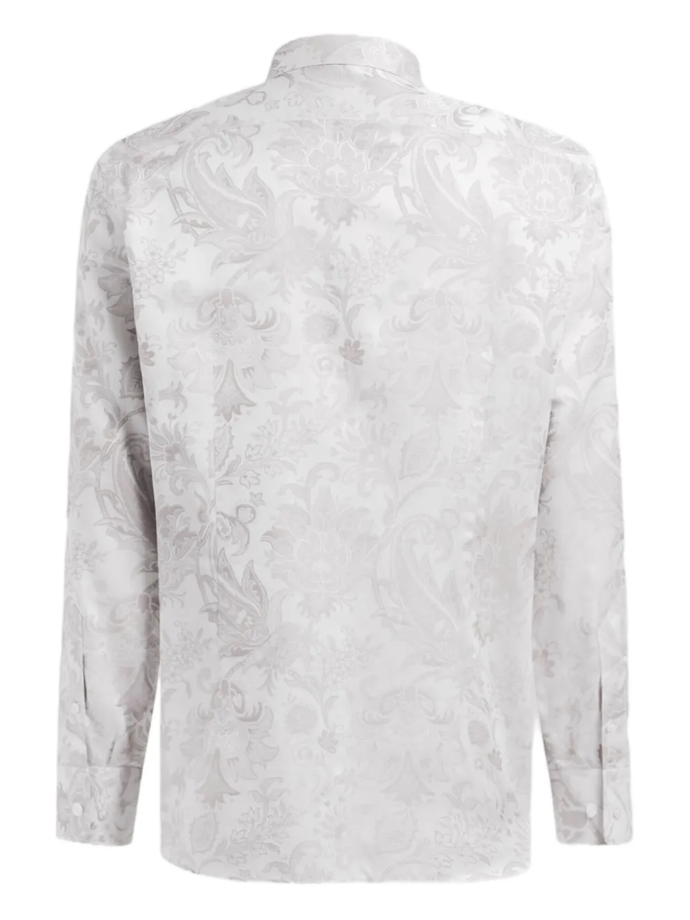 ETRO Overhemd met paisley-jacquard - Wit
