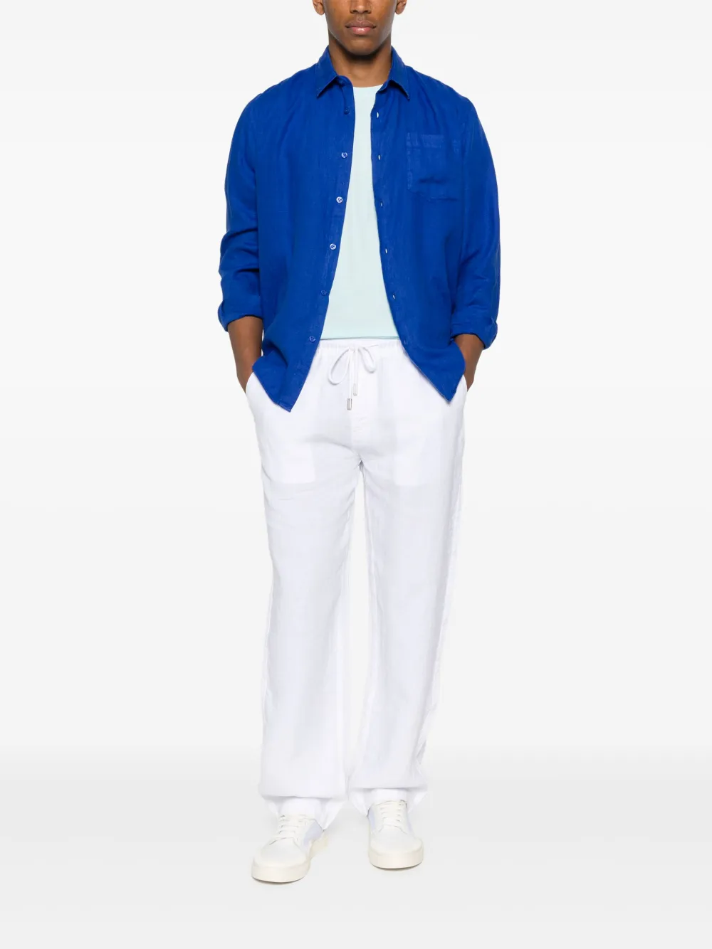 Vilebrequin basic T-shirt - Blauw