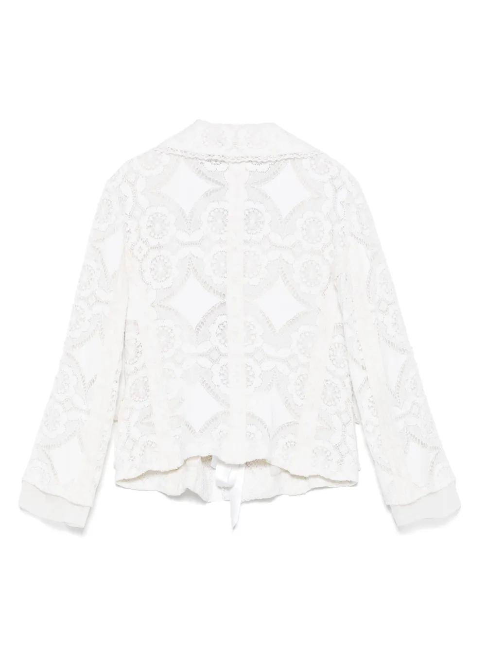 Dolce & Gabbana Pre-Owned chamarra con encaje 2000 | Image 2