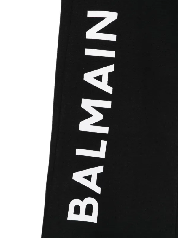 Balmain Kids logo-print Track Pants | Black | FARFETCH