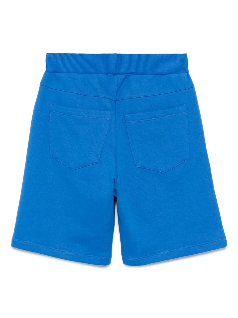 BALMAIN LOGO-PRINT SHORTS