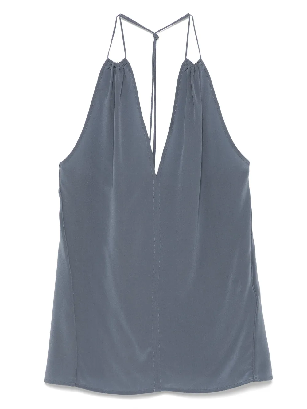 Victoria Beckham Zijden top Grijs