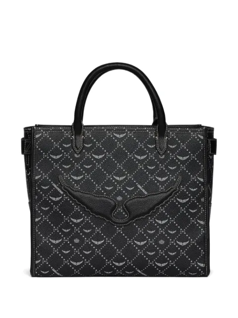 Zadig&Voltaire Angel logo tote bag