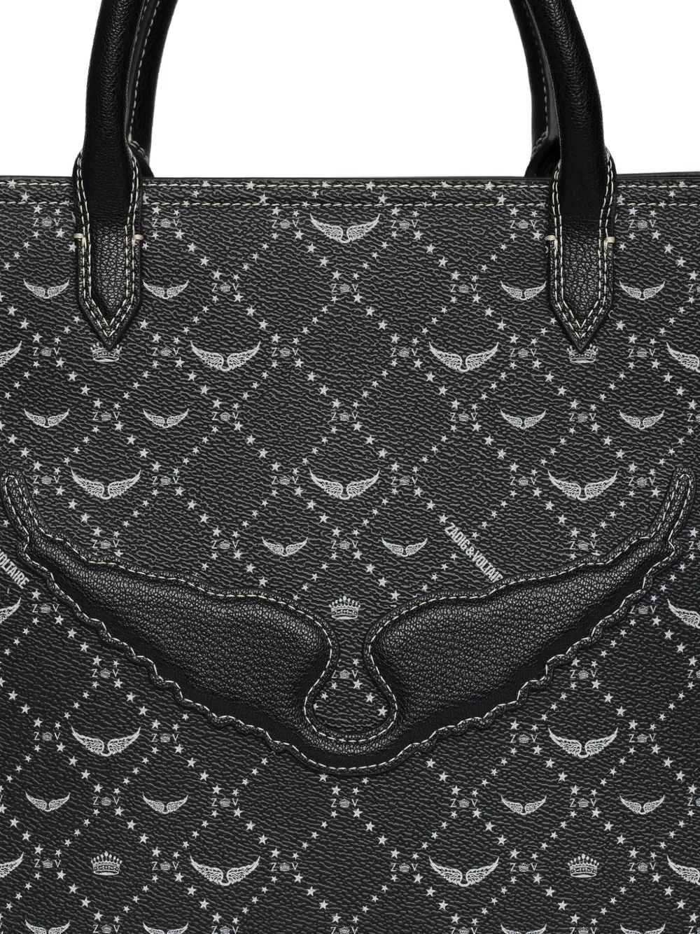 Angel logo tote bag