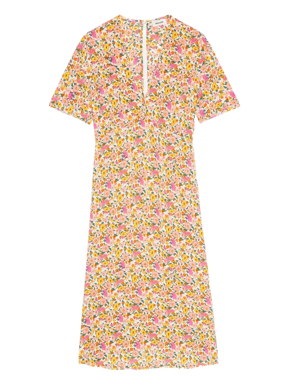 Zadig&Voltaire Rhodral floral-print midi dress