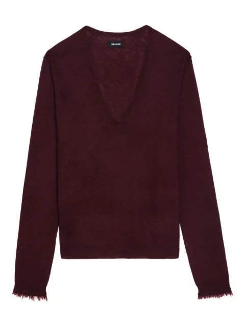 Zadig&Voltaire Rivy V领长袖毛衣