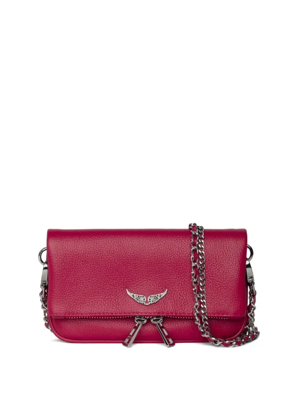 Zadig&Voltaire Bolsa De Mano Rock Nano Rojo FARFETCH CO