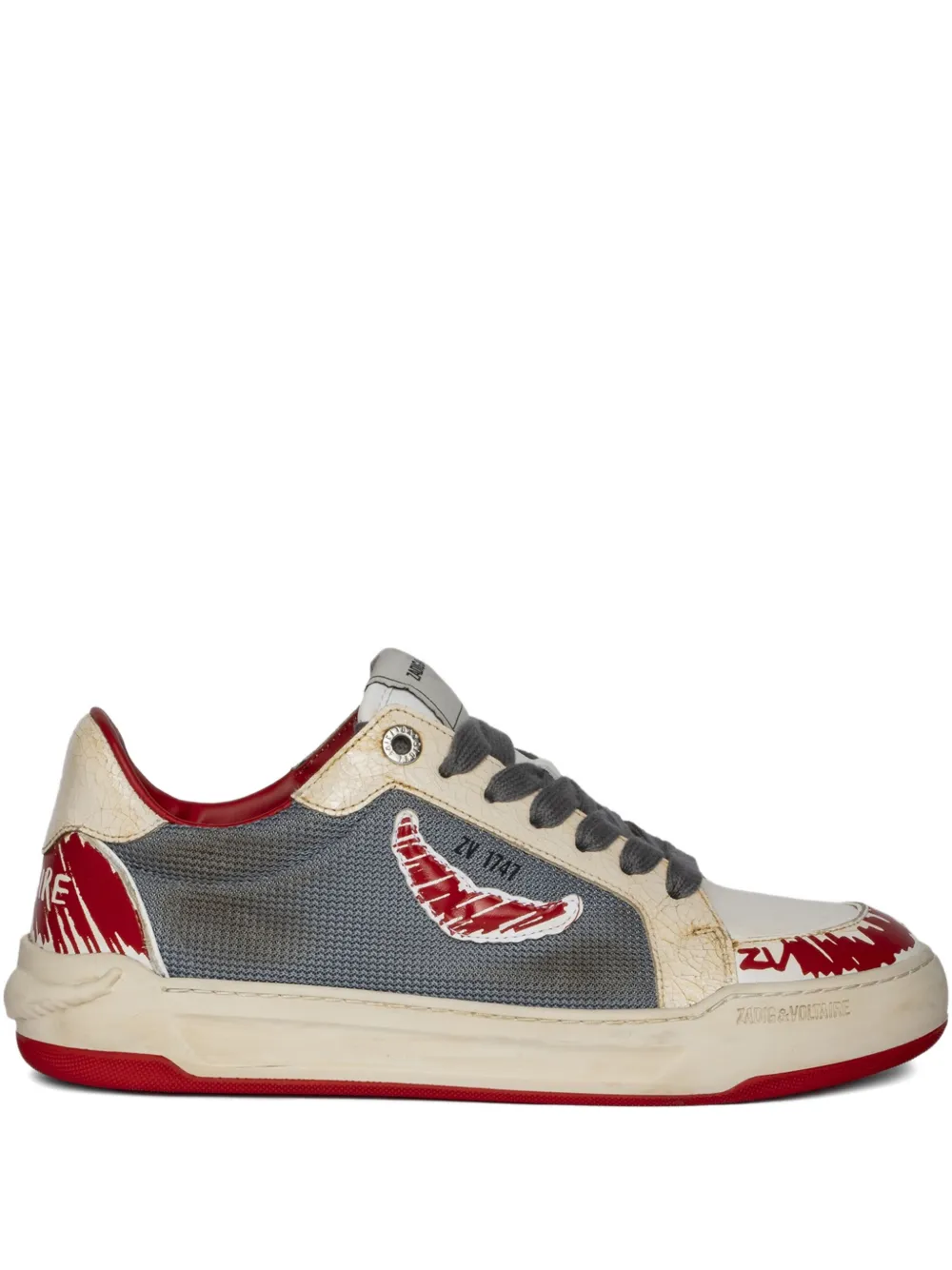 Zadig&Voltaire Fly Wings sneakers | Grey | Image 1