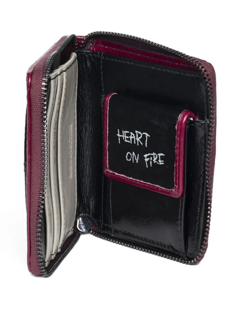 Zadig&Voltaire Sunny Mini Punk wallet Zwart