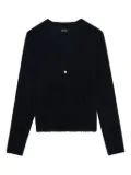 Zadig&Voltaire Manylla button-up V-neck cardigan - Black