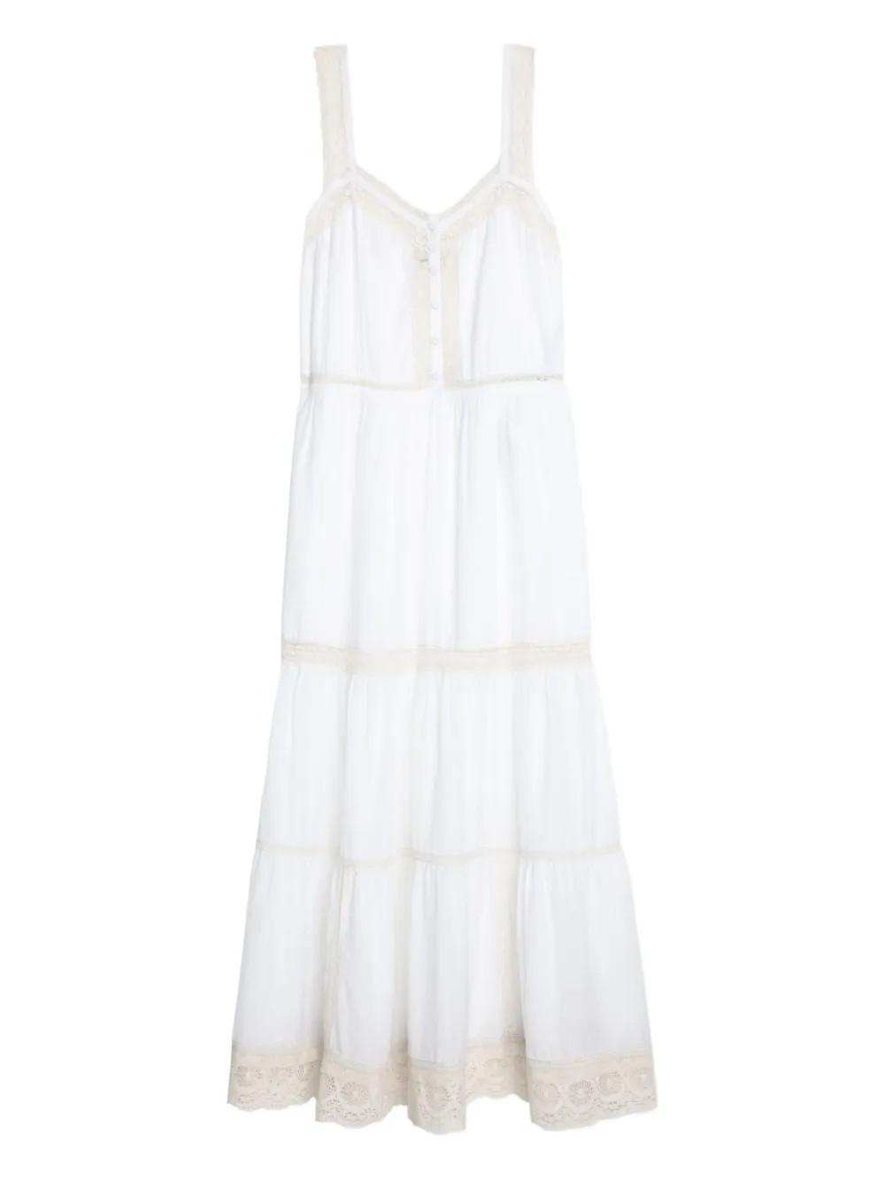 Zadig&Voltaire vestido largo Relite | blanco | Image 1