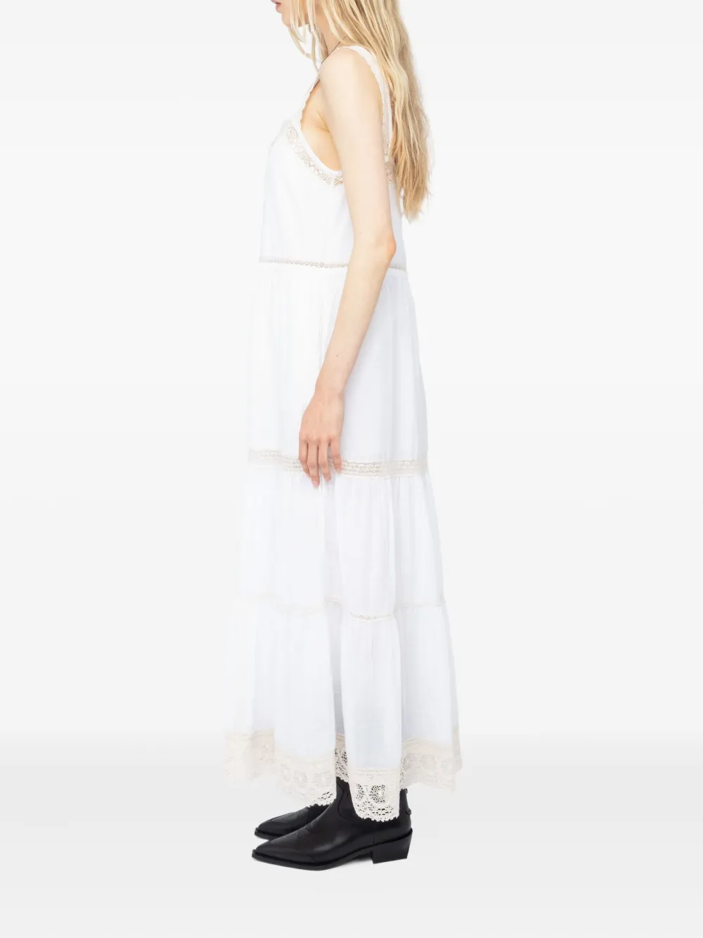 Zadig&Voltaire Relite maxi-jurk Wit