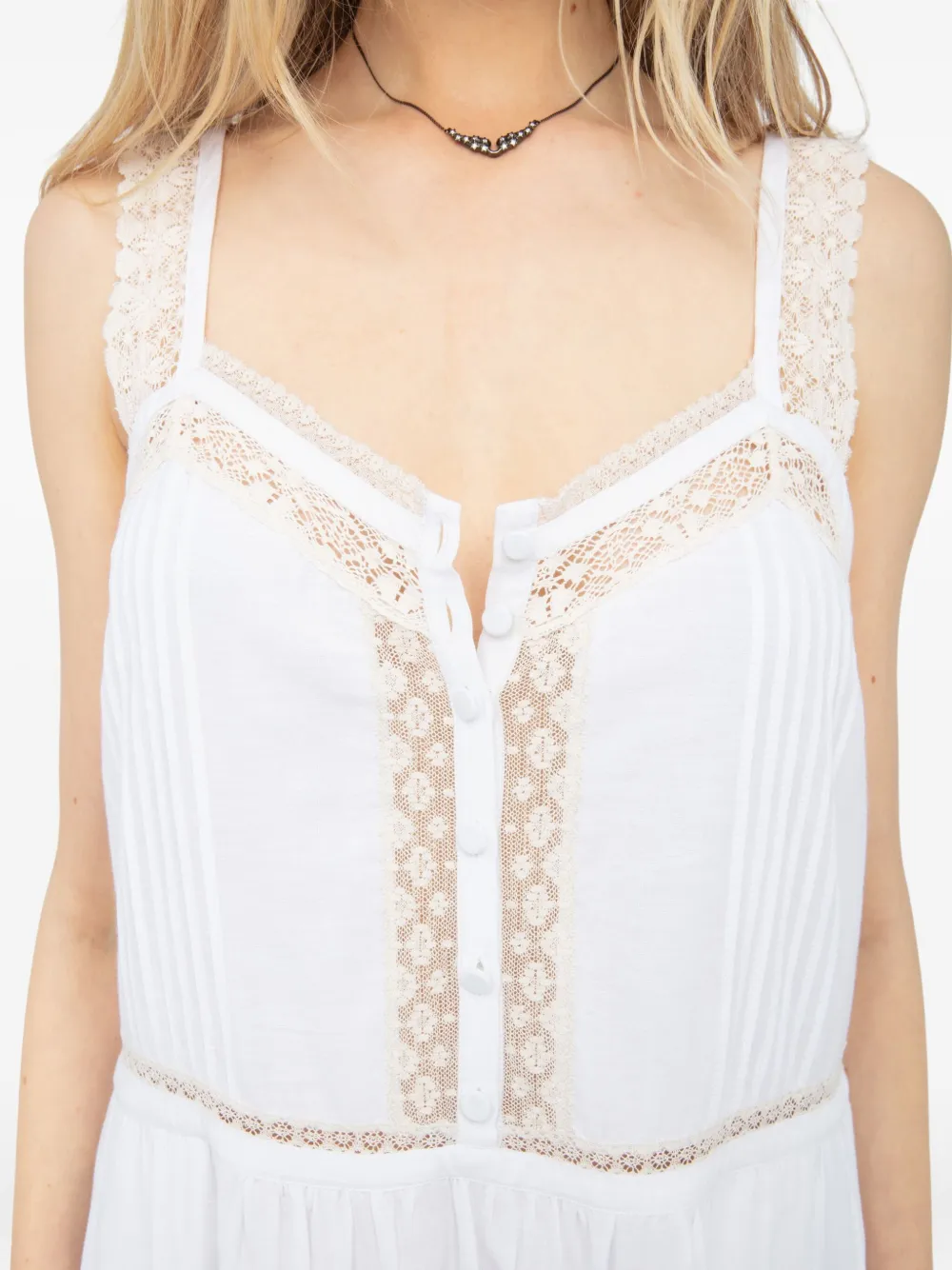 Zadig&Voltaire Relite maxi-jurk Wit