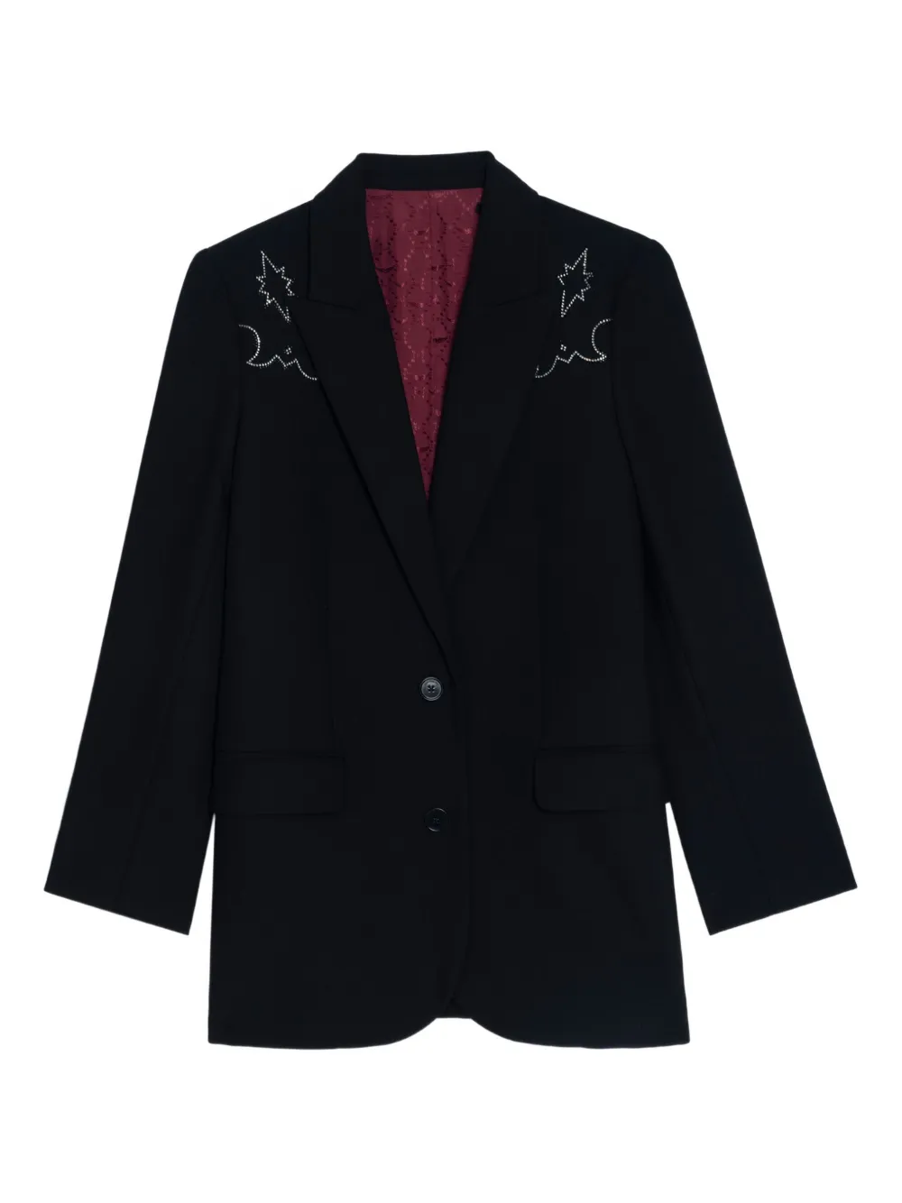 Zadig&Voltaire embroidered-detail blazer