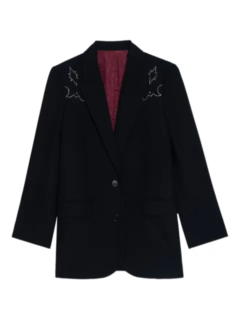 Zadig&Voltaire embroidered-detail blazer