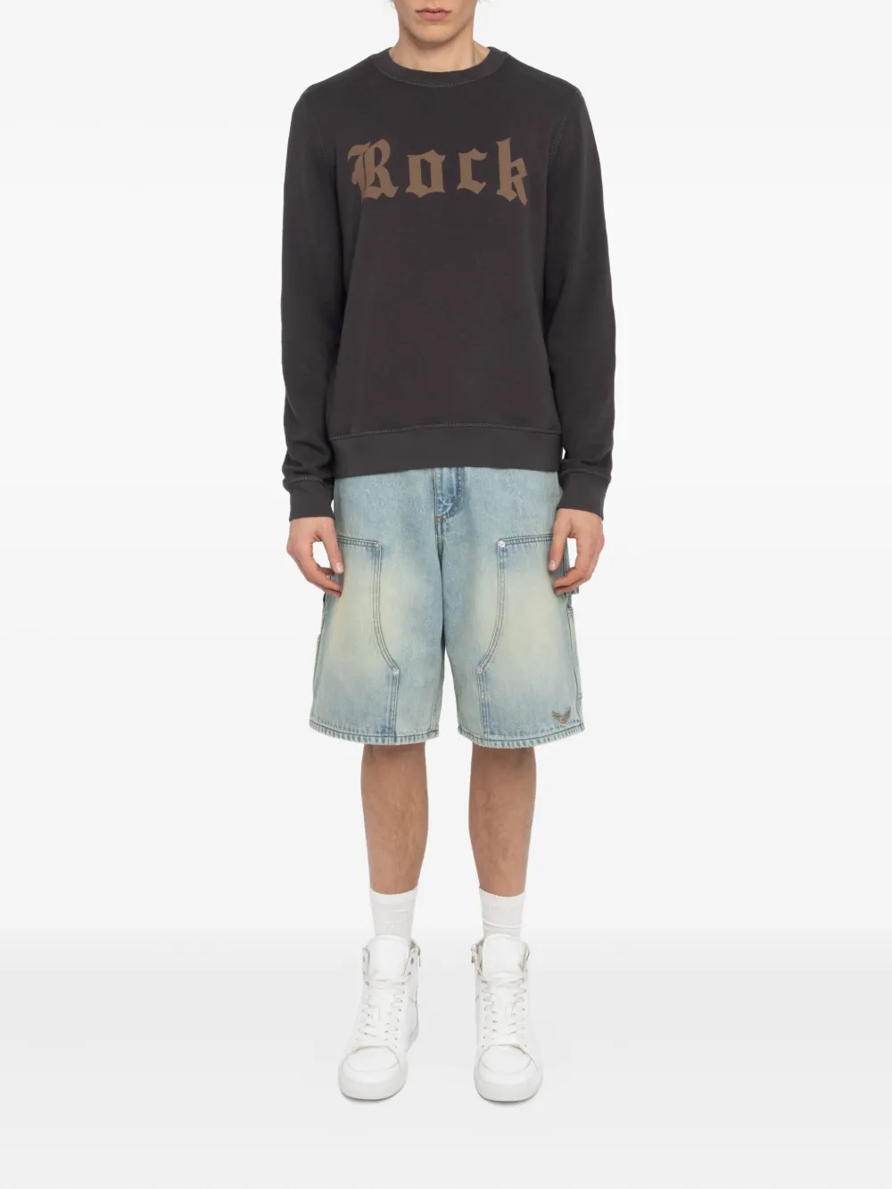 Zadig&Voltaire Stony katoenen sweater Grijs