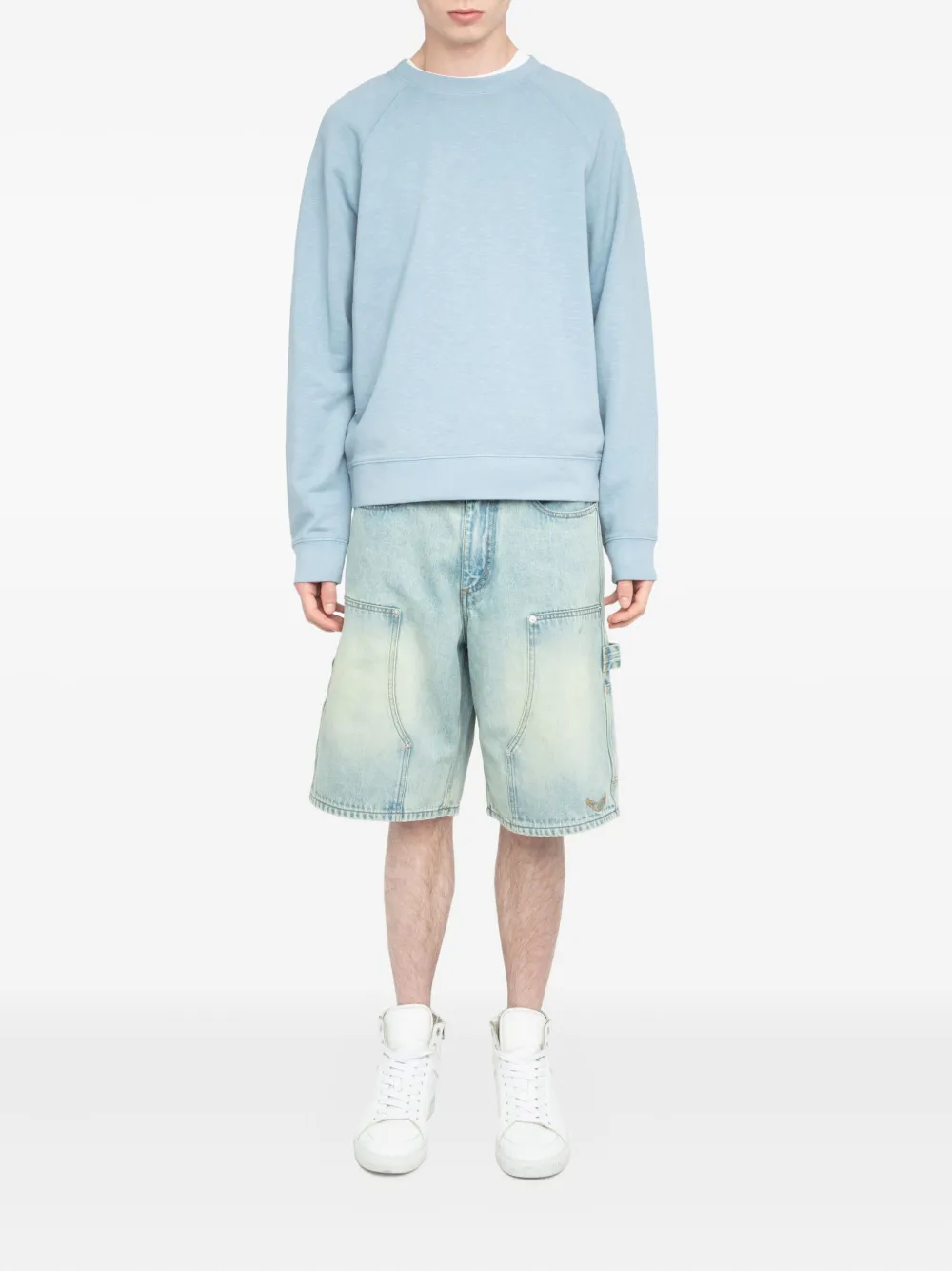 Zadig&Voltaire Uppy MO Skull XO sweatshirt - Blauw
